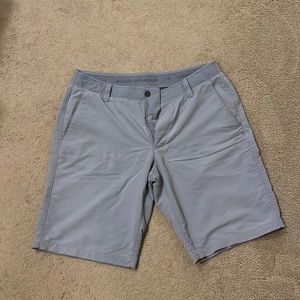 Grey Under Armour Golf Shorts